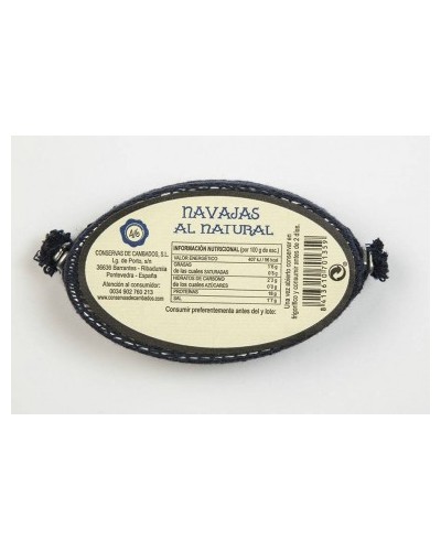 Navajas al natural 4-6 Gourmet 125g