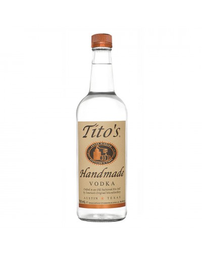 Tito's handmade vodka 